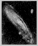 A picture of a spiral galaxy